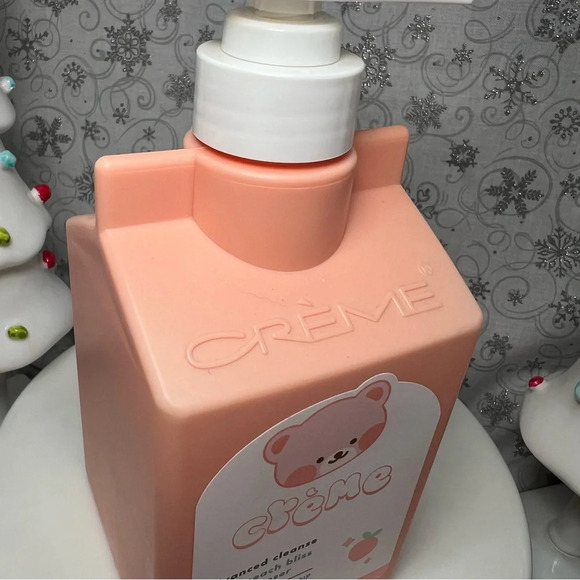 The Creme Shop White Peach Bliss Body Balm & Body Cleanser - Christmas - Picture 7 of 9